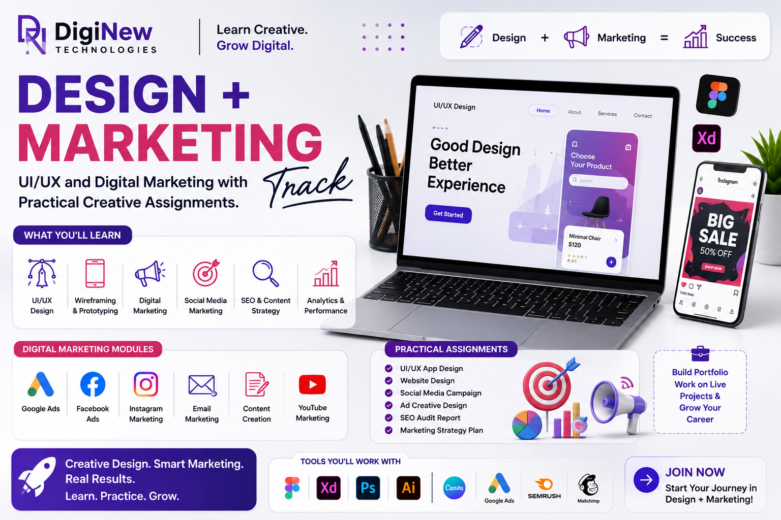 Design + Marketing Track